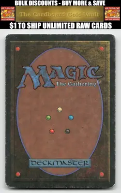 Magic_the_gathering Fourth Edition #226 Lightning Bolt - Image 2