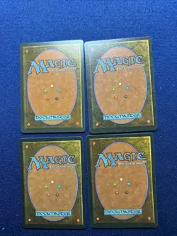 MTG Playset of Four 4th Ed Manabarbs Mint to NM Original 1995 release - Image 2
