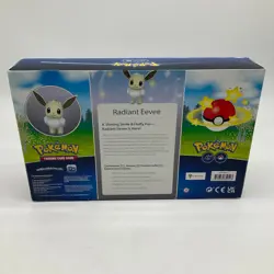 Pokemon Go TCG Radiant Eevee Premium Collection Box Factory Sealed 8 Packs - Image 2