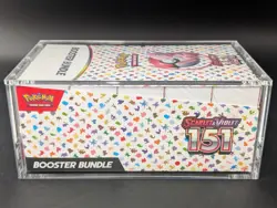 Pokemon 151 SV3.5 Booster Bundle Display Factory Sealed Case W/Acrylic Case - Image 4