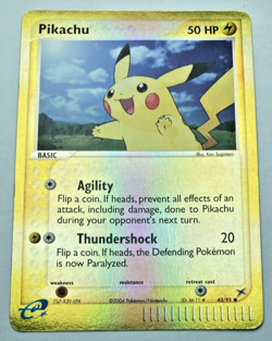 Pikachu 43/95 Reverse Holo Team Magma vs Team Aqua EX Series Pokemon TCG - Image 1