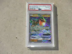 2018 POKEMON SUN & MOON RAYQUAZA GX CELESTIAL STORM #109 PSA 10 - Image 3