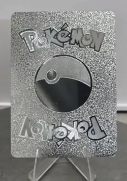 Pokemon Charizard V 220hp Silver Foil Fan Art Collector Card TCG - Image 2