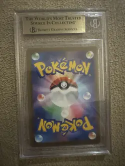 Pokemon Leafeon 068 Yu Nagaba Promo Reverse Holo BGS Beckett 9.5 - Image 2