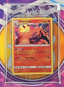 🔥Pokemon Charizard Sun & Moon 3/70 Trading Card Regular Finish English👍📈 - Image 3