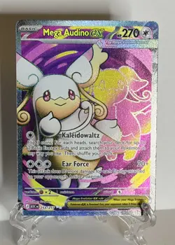 Mega Audino Ex Pokemon Ascended Heroes 253/217 Ultra Rare Full Art - Image 1