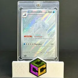 Crabominable 149/142 Holiday Calendar - SV Stellar Crown Holo - Pokemon TCG - Image 1