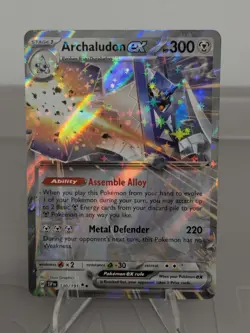 Archaludon ex 130/191 Pokemon TCG Surging Sparks Holo English Near Mint - Image 1