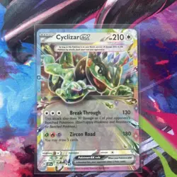 Pokemon TCG Cyclizar EX 159/191 Surging Sparks Double Rare - Image 1