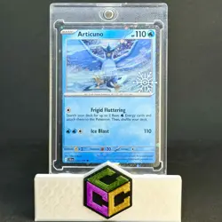 Articuno 032/159 Pokemon TCG Holiday Calendar 2025 Festive Stamp Promo Card - Image 1
