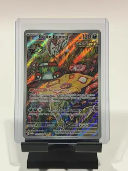 Pokemon TCG Brute Bonnet Paradox Rift Holo Card 207/182 Illustration Rare - Image 1