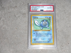 1999 POKEMON GAME POLIWAG 1ST EDITION CARD #59 GRADED POKEMON PSA 10 - Image 1