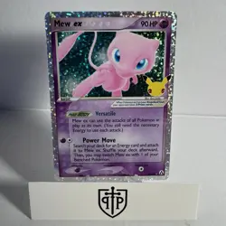 Pokemon TCG - Mew EX 88/92 Celebrations - Classic Collection Ultra Rare - NM - Image 1