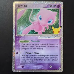 Pokemon TCG - Mew EX 88/92 Celebrations - Classic Collection Ultra Rare - NM - Image 3