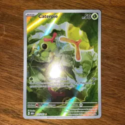 Pokemon CATERPIE • 172/165 Alternative Art • ITALIANO • 151 Near Mint NM Chr - Image 2