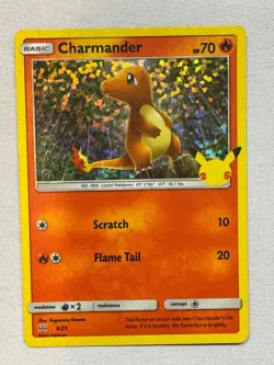 Charmander 9/25 McDonald's Collection 2021 Pokemon Lightly Played - Image 1