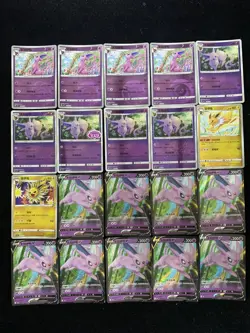 2025 Pokemon TCG S-Chinese Gem Pack Vol.2 Espeon Master Ball Holo Lot*20 BL25 - Image 2
