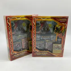 Lot of (2) Pokemon TCG Tapu Koko Collection Box Sealed Sun Moon Guardians Rising - Image 1