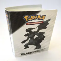 2011 POKEMON Black & White Zekrom Reshriam Mini Binder - Used - Image 1