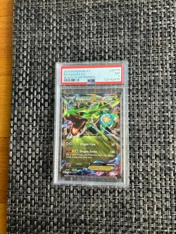 2015 Pokemon XY Rayquaza EX Black Star Promo #73 Graded PSA 7 - Image 1