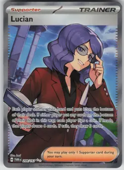 Pokemon TCG Lucian Ultra Rare SV06: Twilight Masquerade 208/167 - Image 1