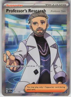 Pokemon Professor's Research Ultra Rare SV01: Scarlet & Violet Base Set 241/198 - Image 1