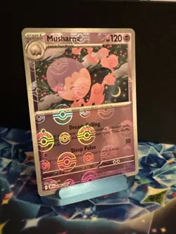 Musharna (Poke Ball Pattern) 036/086 Sv: Black Bolt Holo Near Mint Pokemon TCG - Image 1