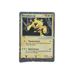 Pokemon TCG Electabuzz ex Ultra Rare Holo EX Ruby & Sapphire 97/109 2003 HP90 - Image 1