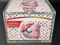 Pokemon 151 SV3.5 Booster Bundle Display Factory Sealed Case W/Acrylic Case - Image 5