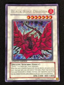 Yugioh Black Rose Dragon CT05-EN003 Secret (LP) - Image 1