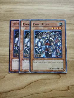 Yu-Gi-Oh! - Exiled Force 3X - Complete Playset - Image 1