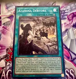 Yugioh Azamina Debtors Super Rare ROTA In Hand! Rage Of The Abyss - Image 1