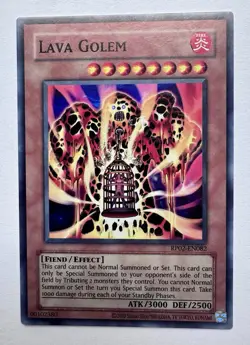 Lava Golem RP02-EN082 Retro Pack 2 Unlimited NM Yugioh - Image 1