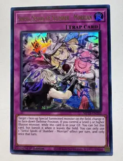 Sinful Spoils of Slumber - Morrian - MP25-EN202 - Ultra Rare - NM Yugioh! - Image 1