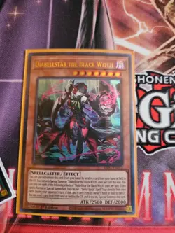 Diabellstar the Black Witch RA03-EN032 Quarter Century Bonanza Ultra Rare Yugioh - Image 1