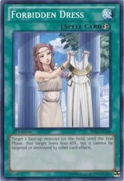 Yu-Gi-Oh! TCG Forbidden Dress Battle Pack War of Giants BP02-EN168 1st Ed Common - Image 1