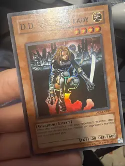 D.D. Warrior Lady DR1-EN189 Dark Revelation Volume 1 Unlimited HOLO RARE - Image 1