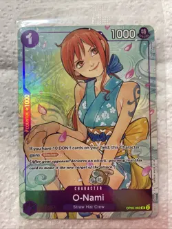 O-Nami (Illustration Box Vol.1) Sealed Promo - OP05-062 - One Piece TCG - Image 1