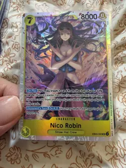 One Piece TCG Nico Robin (055) Foil Extra Booster: Heroines Edition #EB03-055 NM - Image 1