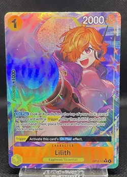 Lilith - Alt Art - OP13-113 - Carrying On His Will - One piece TCG - Image 2