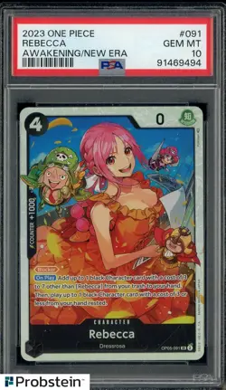 2023 One Piece Rebecca Awakening/New Era #091 PSA 10 GEM MINT - Image 1