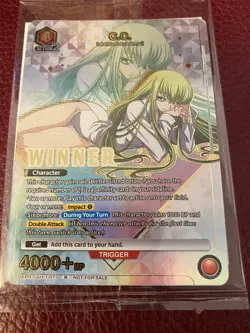 Union Arena C.C. Winner Promo Card - Sealed - UEPR/CGH-1-077 - Image 1