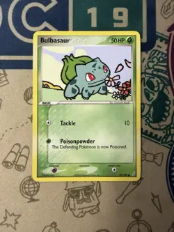 Bulbasaur 45/100 Crystal Guardians Pokemon Card - Image 3