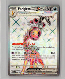 Farigiraf ex - 194/162 - Pokemon TCG Temporal Forces Full Art Trainer Card NM - Image 1