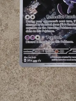 [ NM ] Mewtwo 052 Scarlet & Violet Promo Holo Basic Pokemon Card 2023 - Image 4