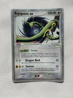 Rayquaza ex #039 Black Star Promo Holo Pokemon Card TCG - Image 1