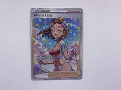 🔥 PokeGirl Trainer [Aroma_lady] Goddess Story Anime Waifu CUSTOM ACG Card 🔥 - Image 1
