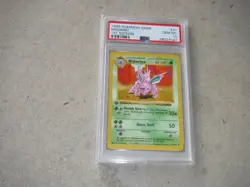 1999 POKEMON GAME NIDORINO 1ST EDITION CARD #37 GRADED POKEMON PSA 10 - Image 1