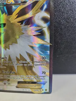 Pokemon Card TCG Jolteon EX 28a/83 Generations Ultra Rare Holo Full Art LP/MP - Image 3