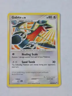Gabite 59/147 Supreme Victors Regular Non Holo 2009 Pokemon Card - Image 1